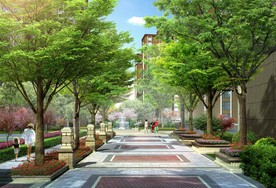 园林景观 住宅景观 园林效果图