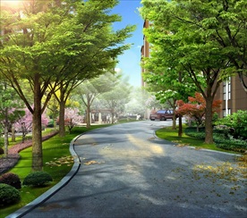 园林景观 住宅景观 园林效果图