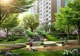 园林景观 住宅景观 园林效果图