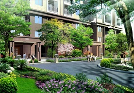 园林景观 住宅景观 园林效果图