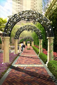 园林景观 住宅景观 园林效果图