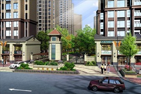 园林景观 住宅景观 园林效果图