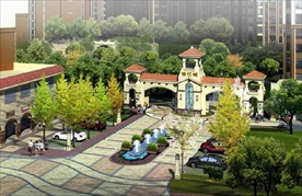 园林景观 住宅景观 园林效果图