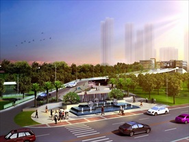 园林景观 住宅景观 园林效果图