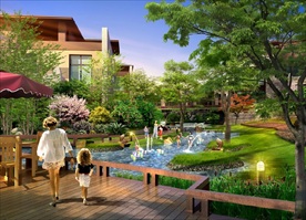 园林景观 住宅景观 园林效果图