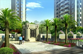 园林景观 住宅景观 园林效果图