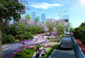 园林景观 住宅景观 园林效果图