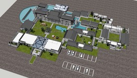 中式游客服务中心