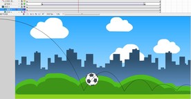 足球弹跳动画5秒