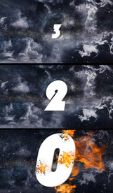 震撼星空3秒燃烧倒计时
