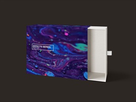 高档抽拉式礼盒包装盒样机图片