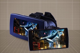 通用高档vr眼镜包装样机模板