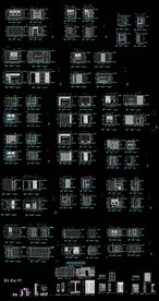家居装饰立面CAD图