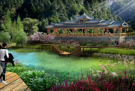 园林景观 住宅景观 园林效果图