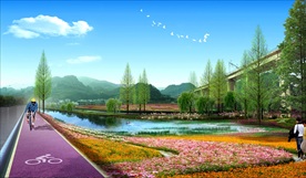 园林景观 住宅景观 园林效果图