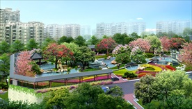 园林景观 住宅景观 园林效果图