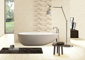 洗手间内墙砖铺贴