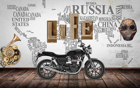 朋克重金属立体背景墙