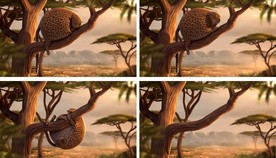 动画动物睡觉视频