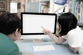 电脑显示器智能样机图片