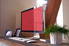 电脑显示器智能样机图片