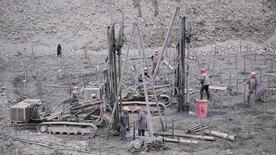 勘探施工作业实拍