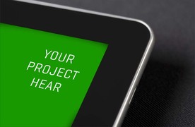 平板电脑智能样机图片