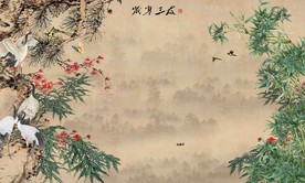 松竹梅岁寒三友