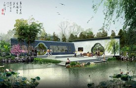 园林景观 住宅景观 园林效果图