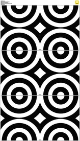 动感vj黑白圆圈背景