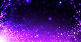 浪漫唯美紫色粒子