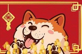 2018狗年FLASH卡通素材