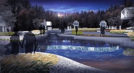 建筑景观效果图图片