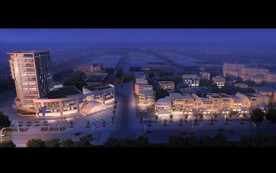 建筑景观效果图图片