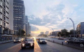 建筑景观效果图图片