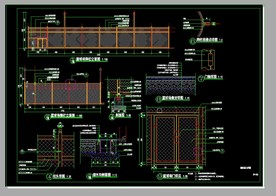 篮球场围栏施工图