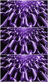 紫色铁链背景视频素材