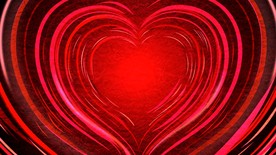 动态的大大的爱心可循环背景