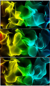 唯美动感光效粒子烟雾梦幻背景