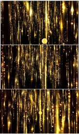 大气唯美金色颁奖典礼包装背景