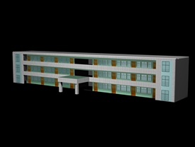 综合楼 建筑 教学楼 办公楼