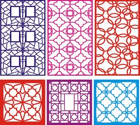 漏窗 雕花 屏风  隔断