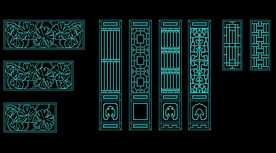 古建筑门窗CAD图