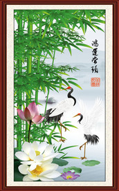 竹报平安 鸿运当头