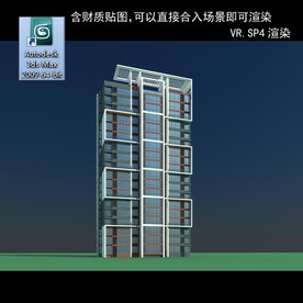 高层住宅 小区 住宅 室外