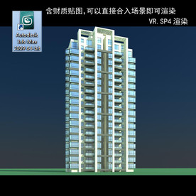 高层住宅 小区 住宅 室外