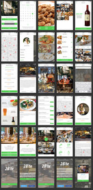 全套餐饮APP页面UI
