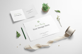 便签纸信纸明信片包装样机