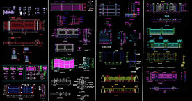 建筑岸边CAD图纸