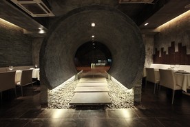 个性 时尚 复古 餐厅实景图